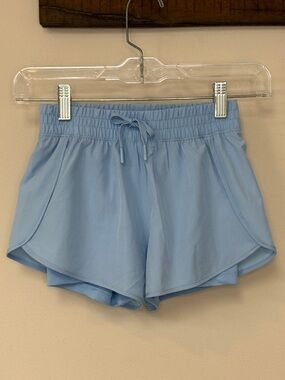 90 Degree: Girls Blue Athletic Shorts, Size S (7/8)